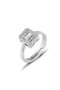 Heliophilia Silver Anillo de Metal Multicolor CY9227 Ajustable
